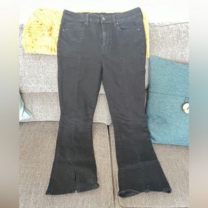 black bootcut jeans 12short